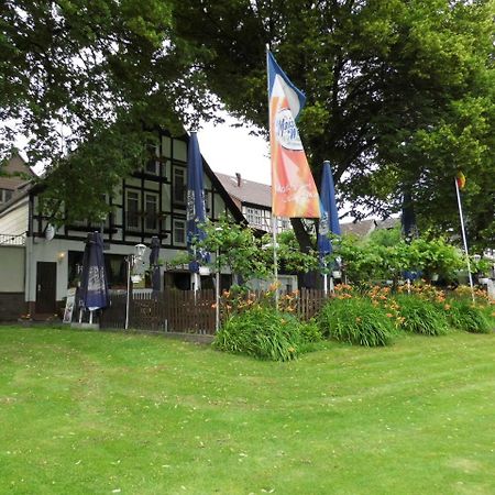 Hotel Weserstuben Bodenwerder Bagian luar foto